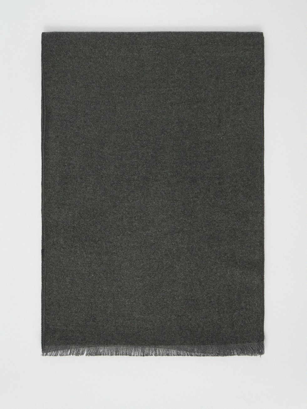 ШАРФ МУЖСКОЙ, ТЕМНО-СЕРЫЙ