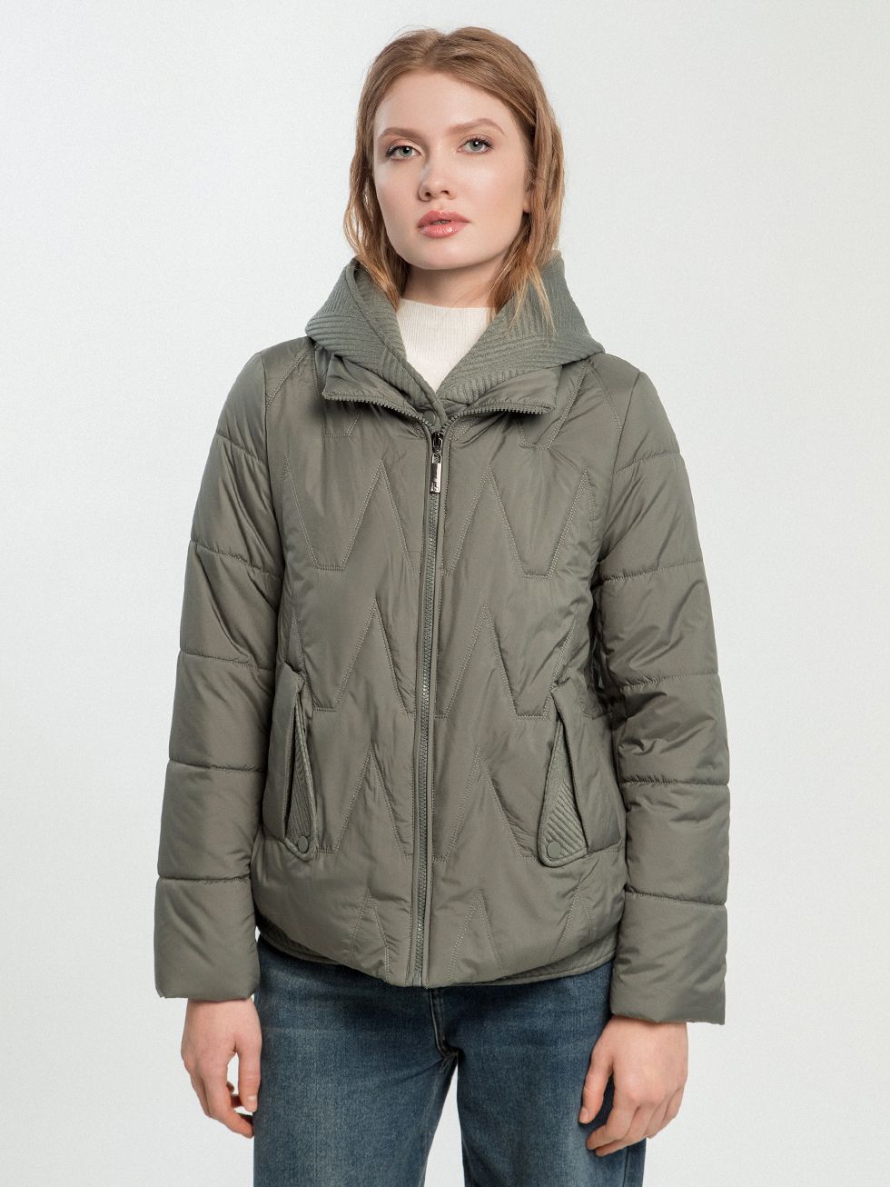 ВЕТРОВКА ЖЕНСКАЯ, ТЕМНО-СЕРАЯ