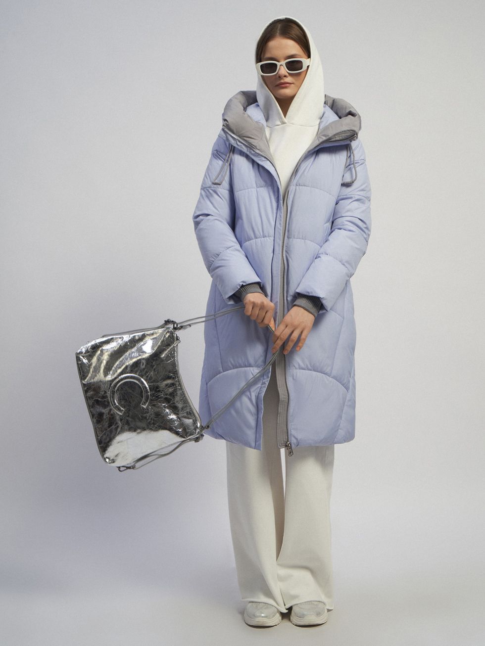 ПУХОВИК ЖЕНСКИЙ, СВЕТЛО-ФИОЛЕТОВЫЙ