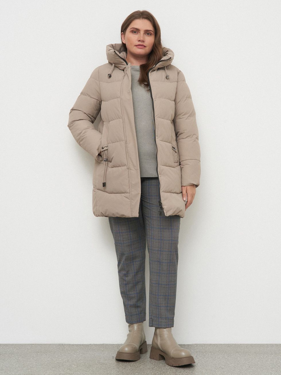 ПУХОВИК ЖЕНСКИЙ, СВЕТЛО-ЗЕЛЕНЫЙ