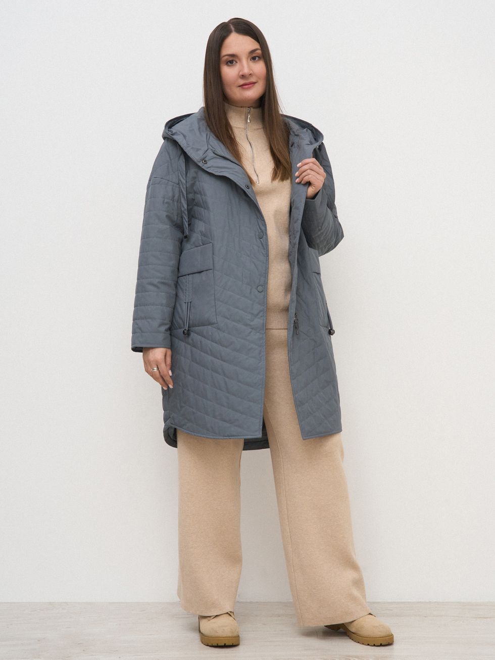 ВЕТРОВКА ЖЕНСКАЯ, СЕРАЯ