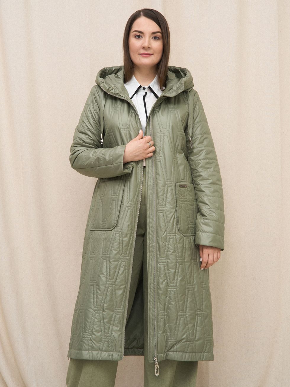 ВЕТРОВКА ЖЕНСКАЯ, СВЕТЛО-ЗЕЛЕНАЯ