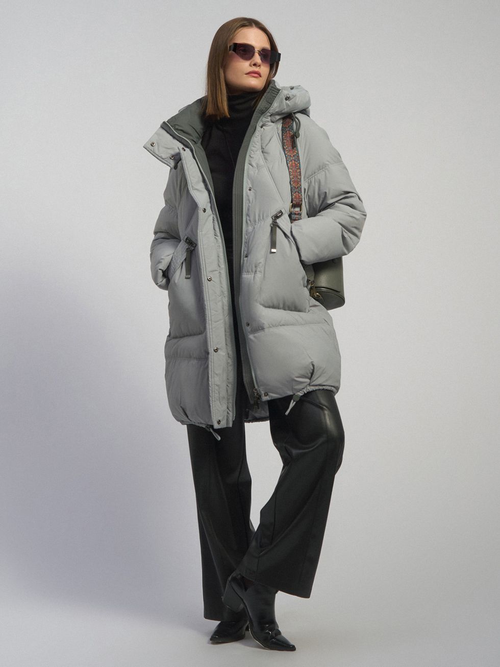 ПУХОВИК ЖЕНСКИЙ, СЕРЫЙ