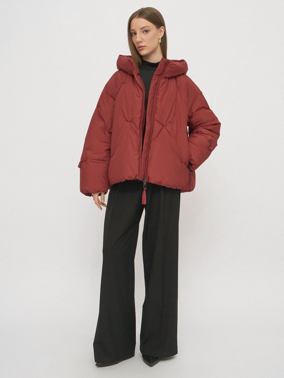 ПУХОВИК ЖЕНСКИЙ, РЫЖИЙ