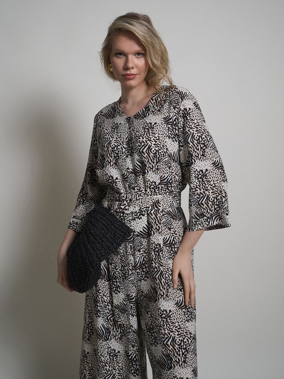 КОМБИНЕЗОН ЖЕНСКИЙ, МУЛЬТИКОЛОР