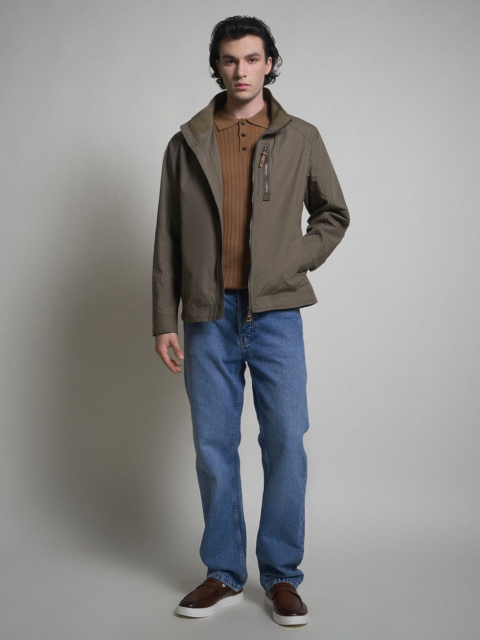 ВЕТРОВКА МУЖСКАЯ, ТЕМНО-ЗЕЛЕНАЯ