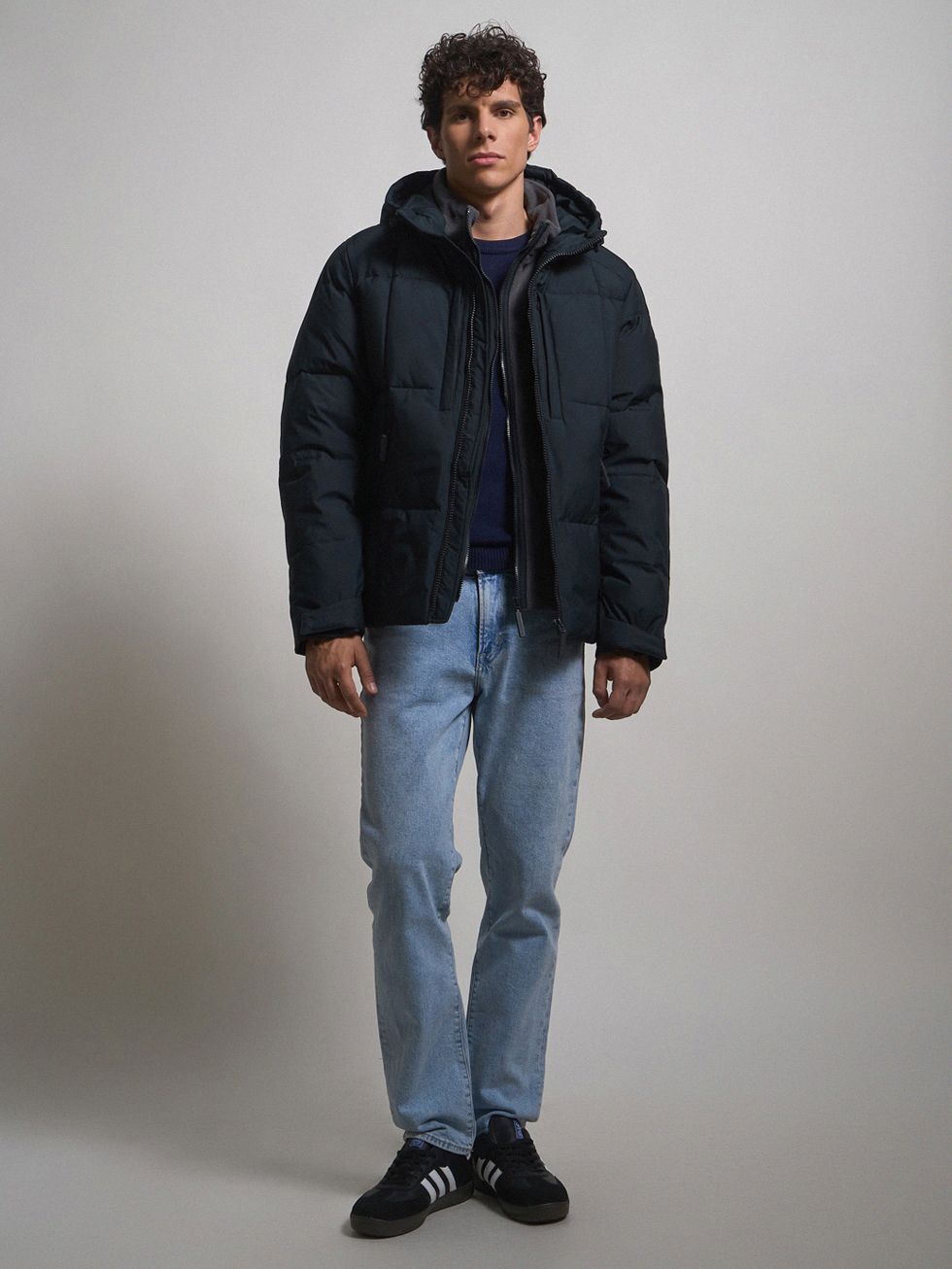 ПУХОВИК МУЖСКОЙ, ТЕМНО-ЗЕЛЕНЫЙ