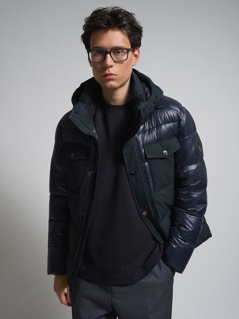 ПУХОВИК МУЖСКОЙ, ТЕМНО-ЗЕЛЕНЫЙ