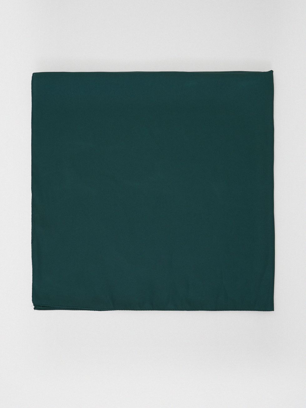 ШАРФ ЖЕНСКИЙ, ТЕМНО-ЗЕЛЕНЫЙ