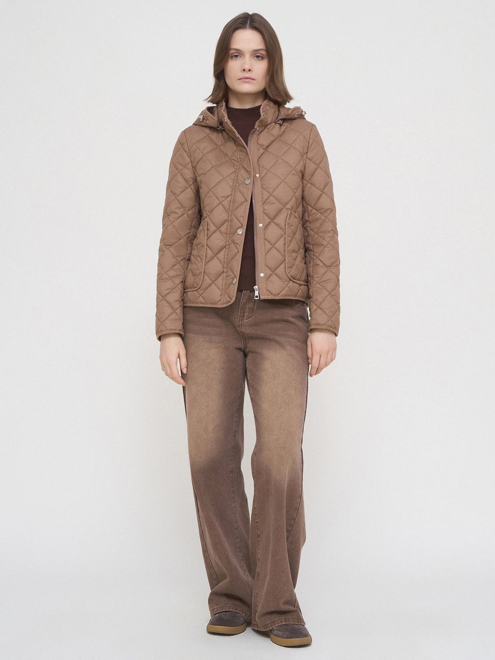 ВЕТРОВКА ЖЕНСКАЯ, КРЕМОВАЯ