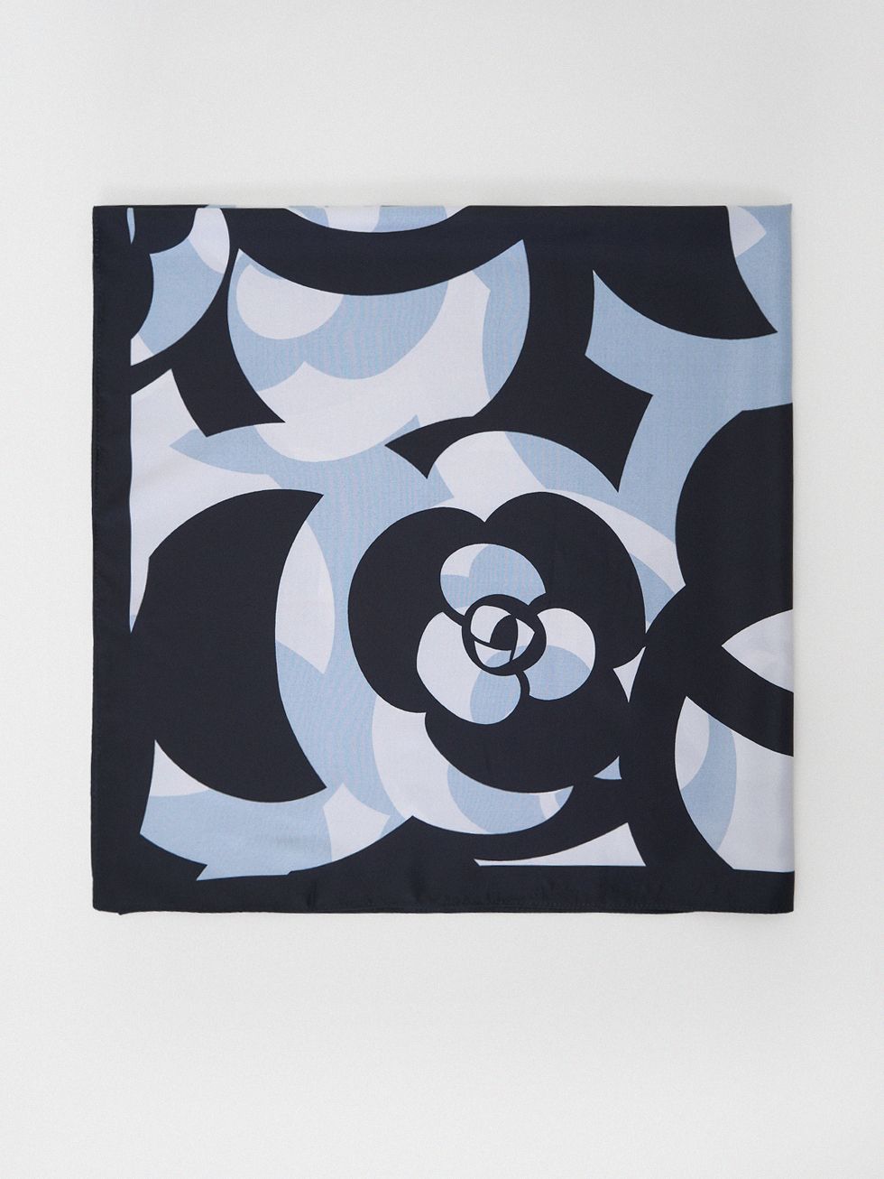 ШАРФ ЖЕНСКИЙ, ЧЕРНЫЙ/БЕЛЫЙ