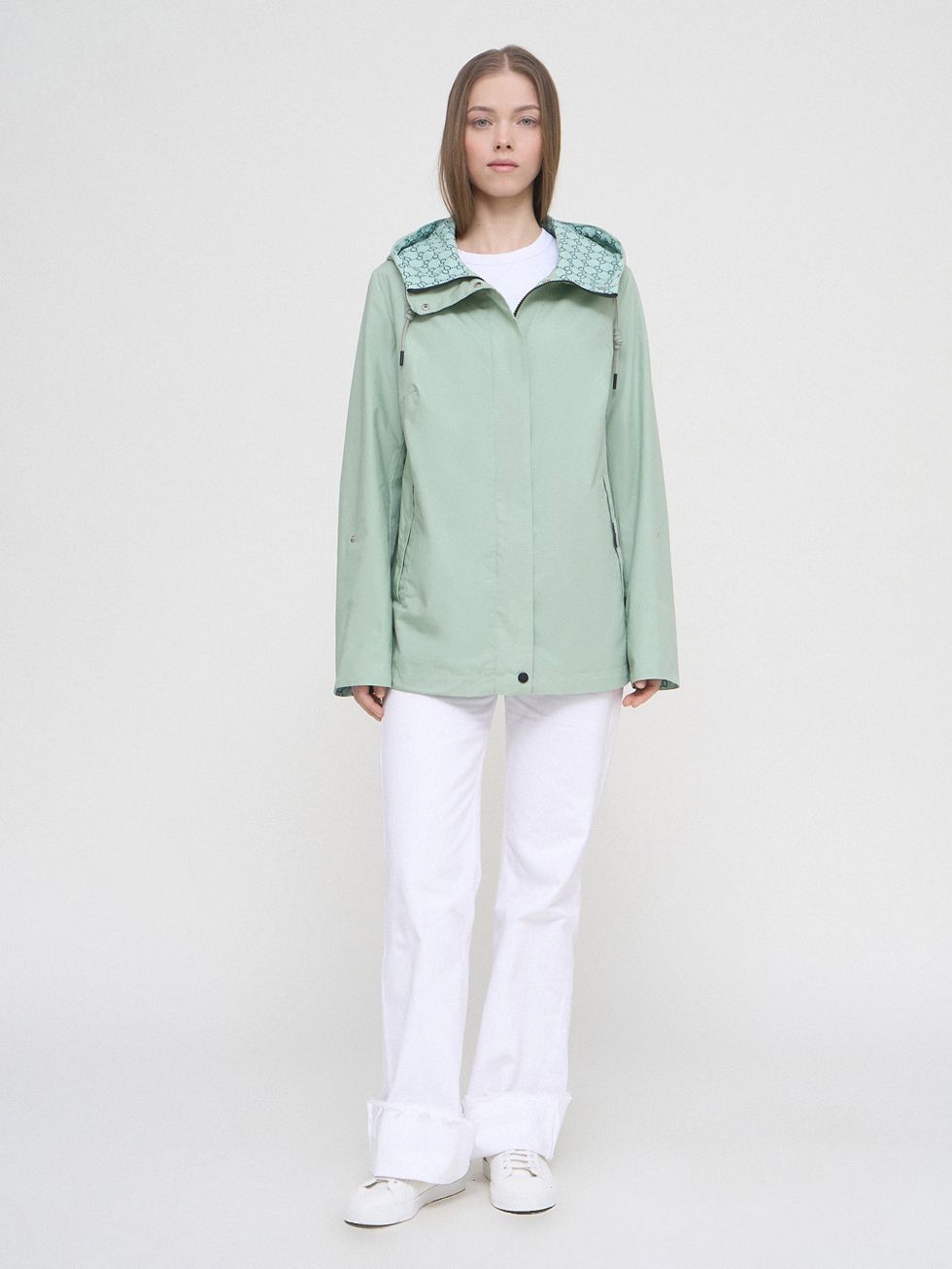 ВЕТРОВКА ЖЕНСКАЯ, ОЛИВКОВАЯ