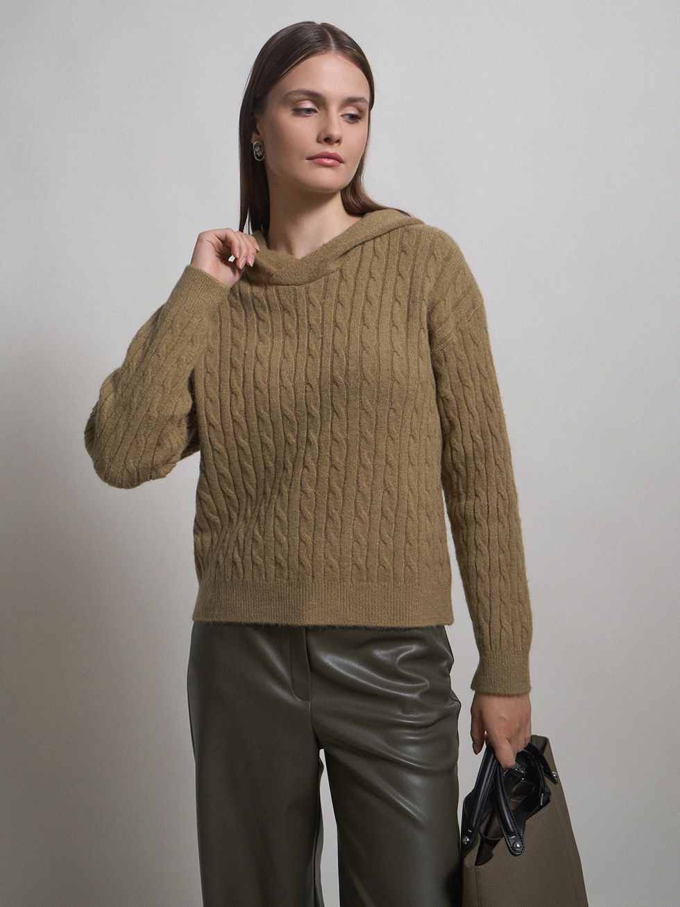 ДЖЕМПЕР ЖЕНСКИЙ, ХАКИ