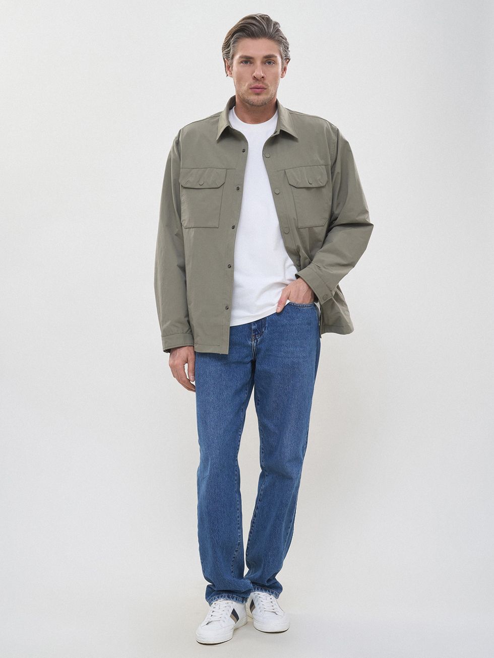 ВЕТРОВКА МУЖСКАЯ, ХАКИ