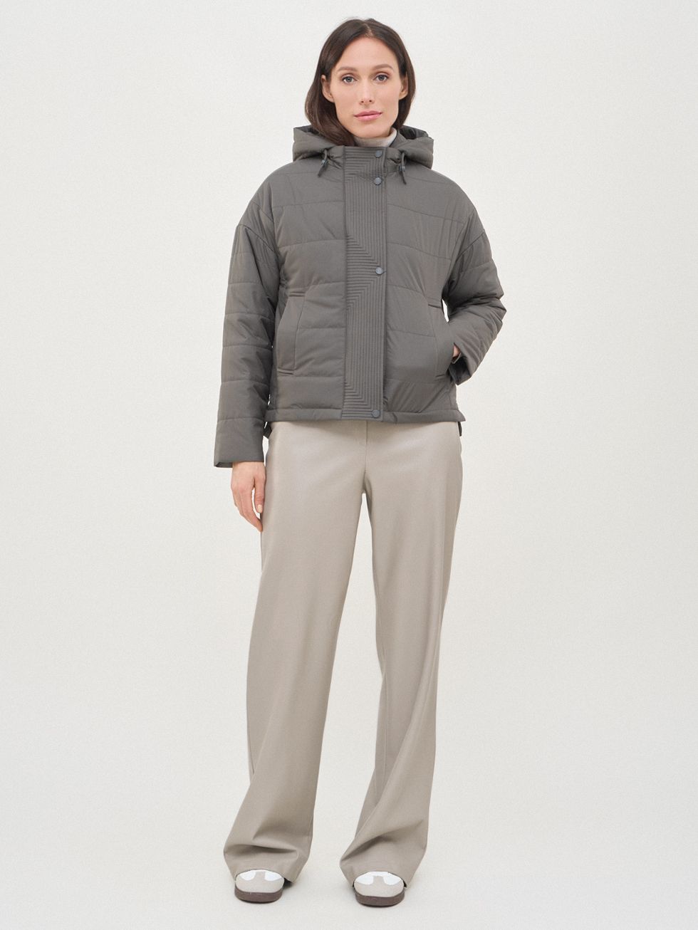 ВЕТРОВКА ЖЕНСКАЯ, ХАКИ