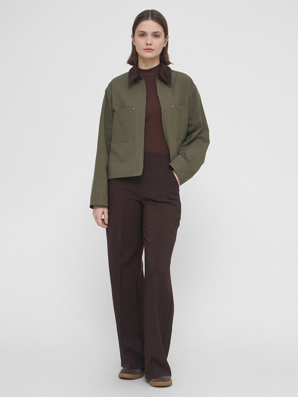 ВЕТРОВКА ЖЕНСКАЯ, ХАКИ