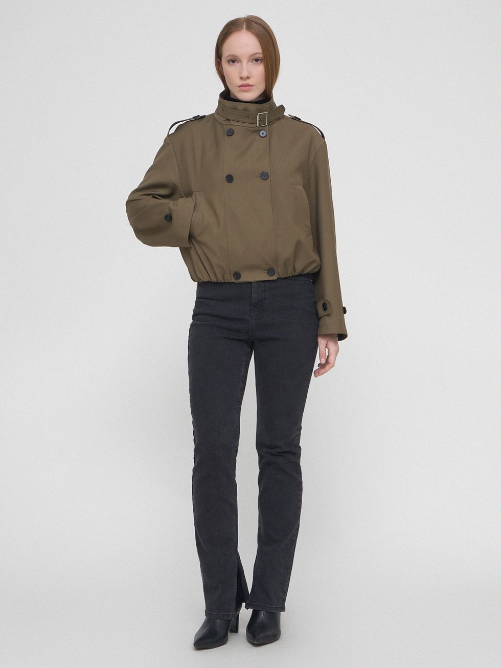 ВЕТРОВКА ЖЕНСКАЯ, ХАКИ